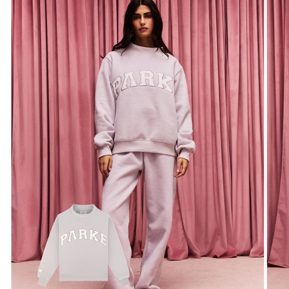 Lavender x white PARKE 2026 V DAY MOCKNECK size XXL. Open to trades pls!